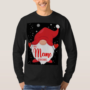 The Meme Gnome Matching Family Christmas Pajama T-Shirt