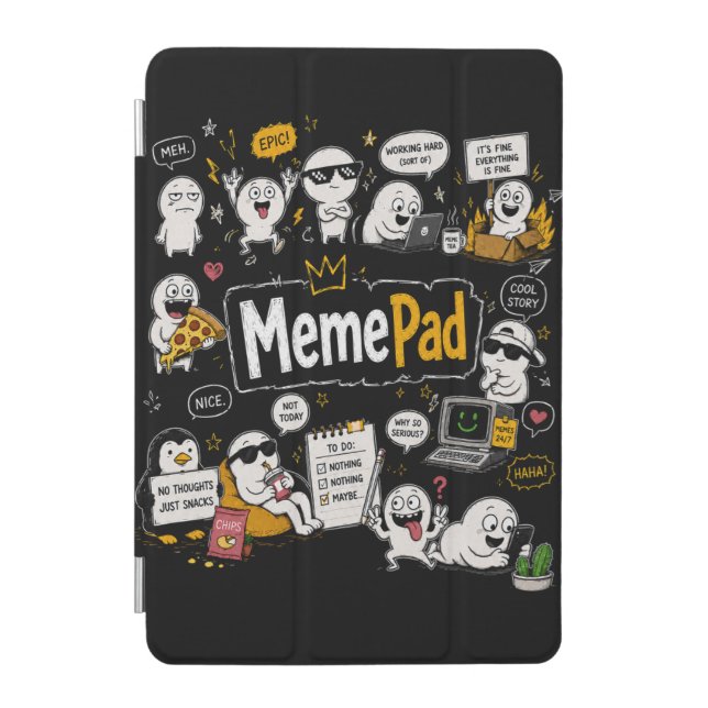 The MemePad iPad Mini Cover (Front)