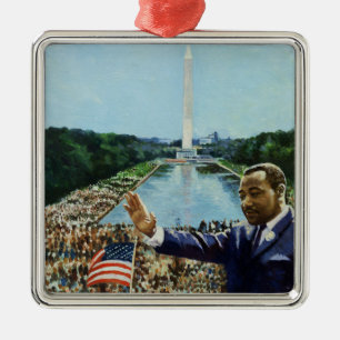 The Memorial Speech 2001 Metal Ornament