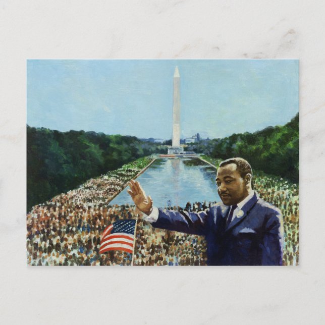 The Memorial Speech 2001 Postcard (Front)