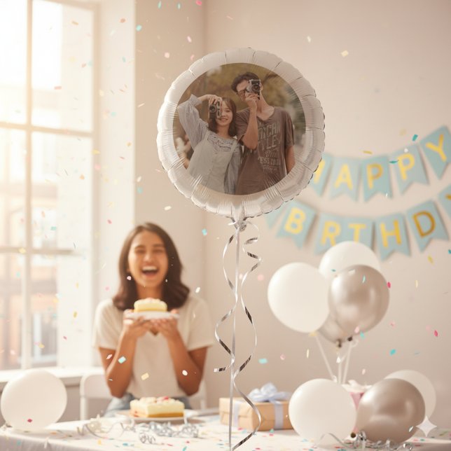 The "Memory Orb"  Personalized Photo  Balloon (Personalized Photo Balloon)