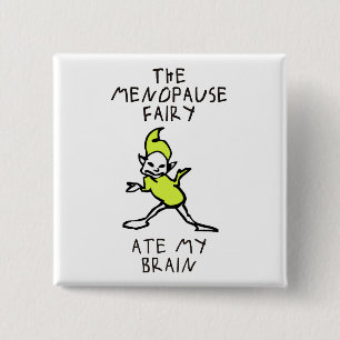 The Menopause Fairy Button