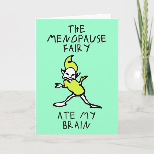 The Menopause Fairy Card