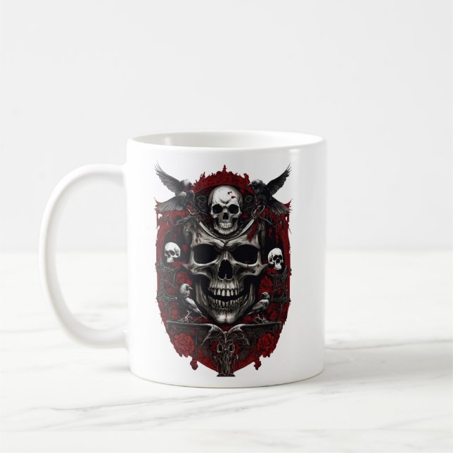 The Mental Death Theme in Coffee Mug (Left)