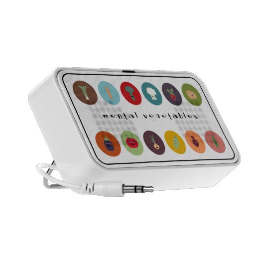 the mental veggies polka! mini speaker (Side)