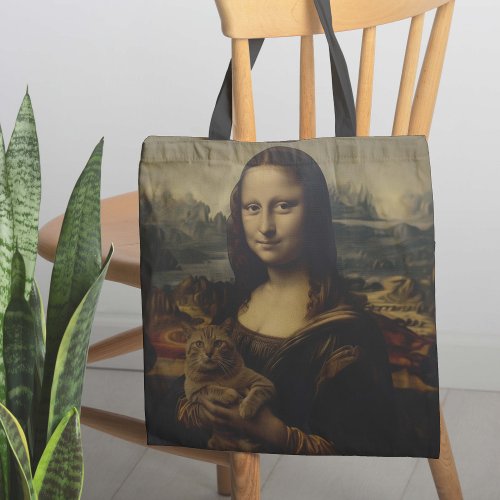 The Meow Lisa Tote Bag