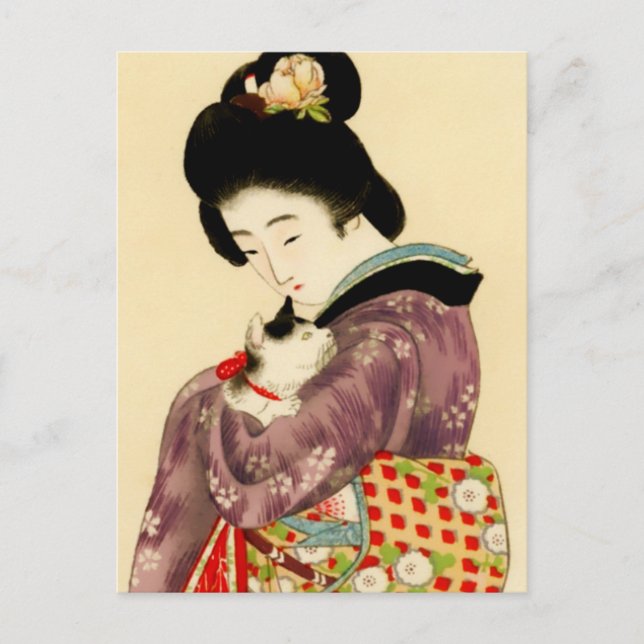 The Merchant’s Daughter by Mizuno Tashikata Postcard (Front)