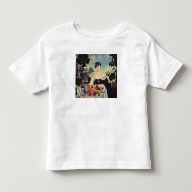 The Merchant's Wife at Tea, 1918 Toddler T-shirt (Front)