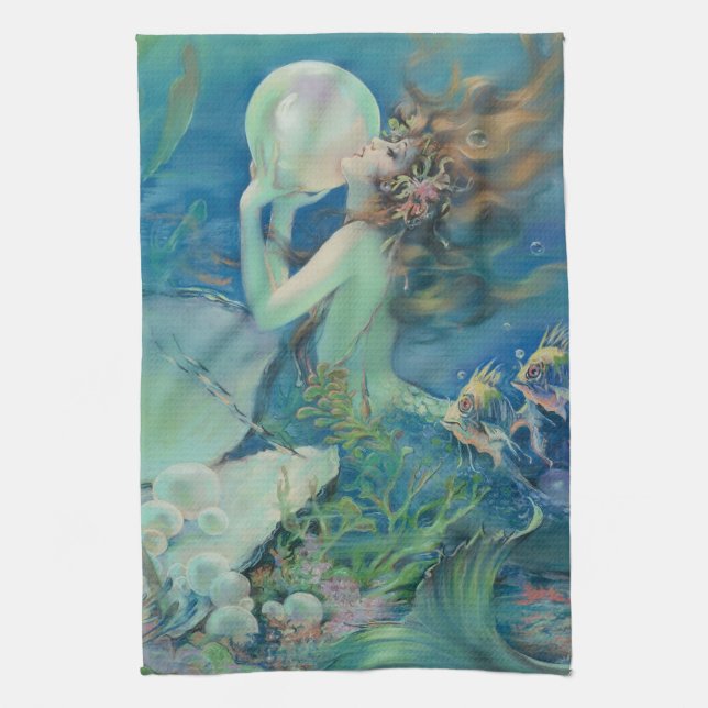 The Mermaid by Henry Clive Towel (Vertical)