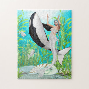 The Mermaid Dance With An Orca Puzzle