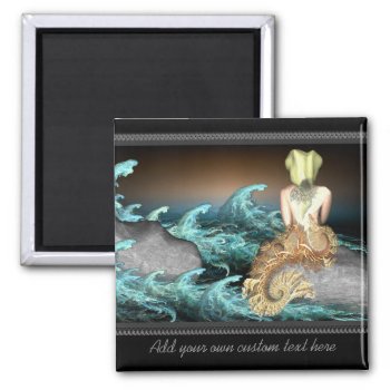 The Mermaid Personalized Magnet by EarthMagickGifts at Zazzle