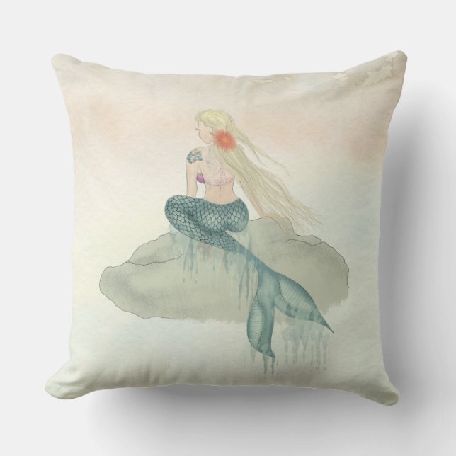 THE MERMAID - Pillow (Front)