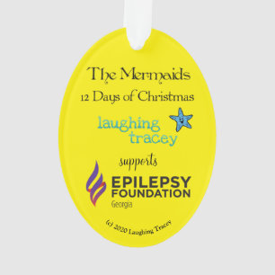 The Mermaids12 Days - Epilepsy 2020 Ornament