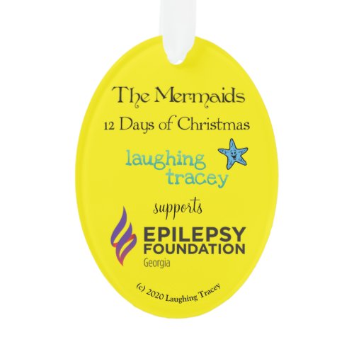 The Mermaids12 Days - Epilepsy 2020 Ornament