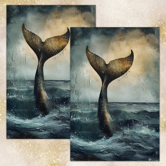 THE MERMAID'S GOODBYE DECOUPAGE TISSUE PAPER