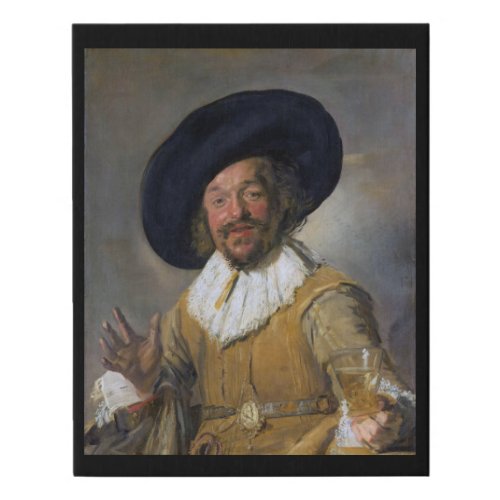 The Merry Drinker Frans Hals 1628_1630 Faux Canvas Print
