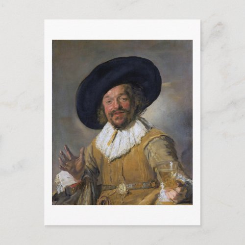 The Merry Drinker Frans Hals 1628_1630 Postcard