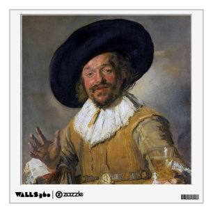 The Merry Drinker, Frans Hals, 1628-1630 Wall Decal