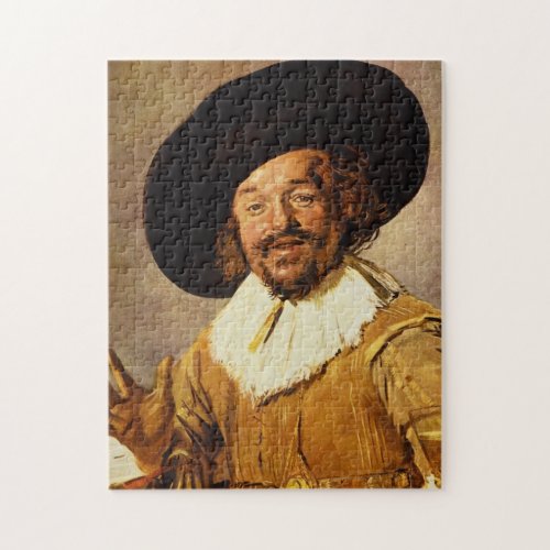 The Merry Drinker Frans Hals Jigsaw Puzzle
