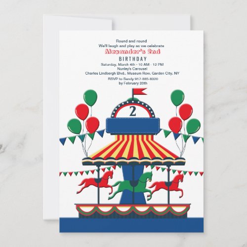 The Merry_Go Round 2 Invitation