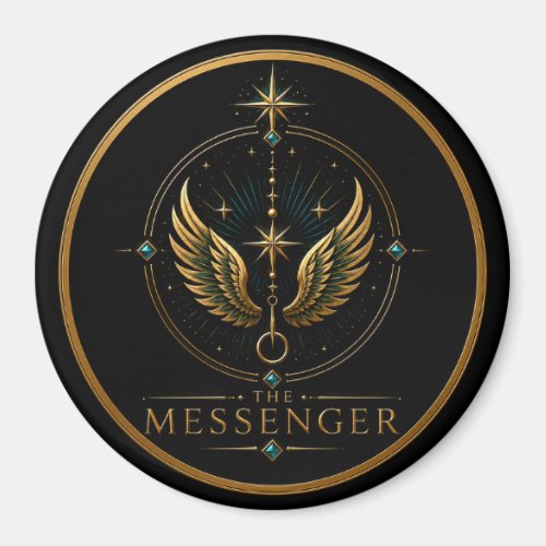 The Messenger Gemini Archetype Circle Magnet