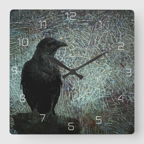 The Messenger ID249 Square Wall Clock