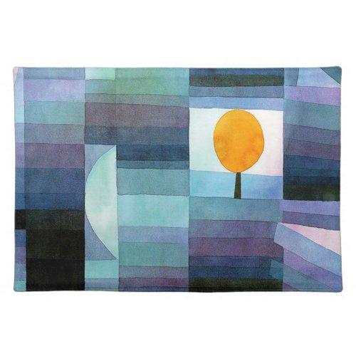 The Messenger of Autumn Klee Cloth Placemat