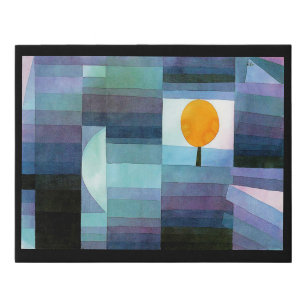 The Messenger of Autumn, Klee Faux Canvas Print