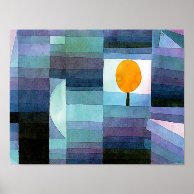 The Messenger of Autumn, Klee Poster (Front)