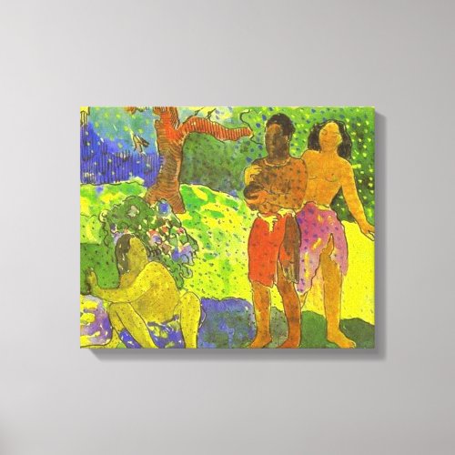 The Messengers of Oro _ Paul Gauguin Canvas Print