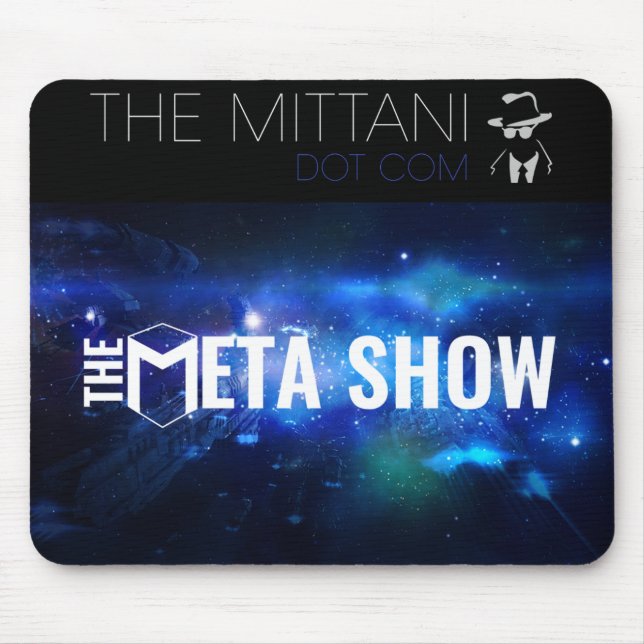 The Meta Show mousepad, TheMittani.com Mouse Pad (Front)