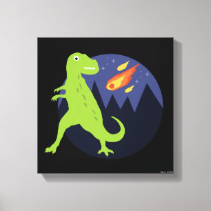 The Meteorite That Stuck Canvas Print