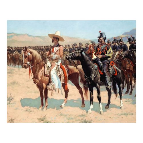 The Mexican Major by Frederic Remington 1889 Photo Print