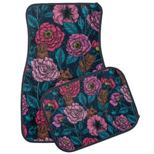 The mice party car floor mat