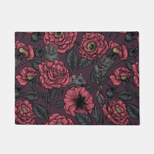 The mice party doormat (Front)