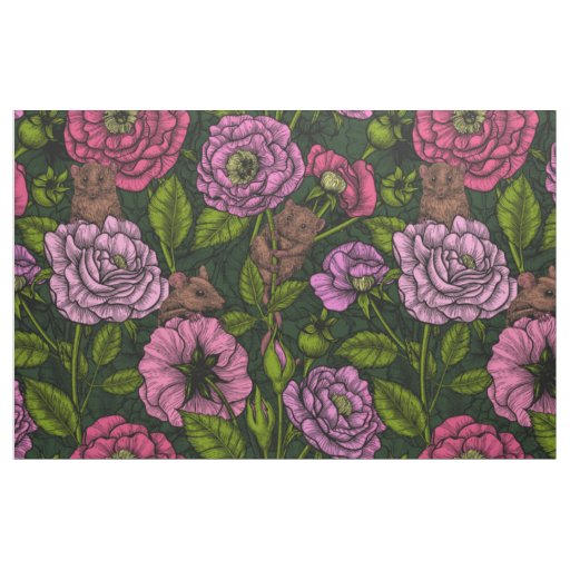 The mice party fabric