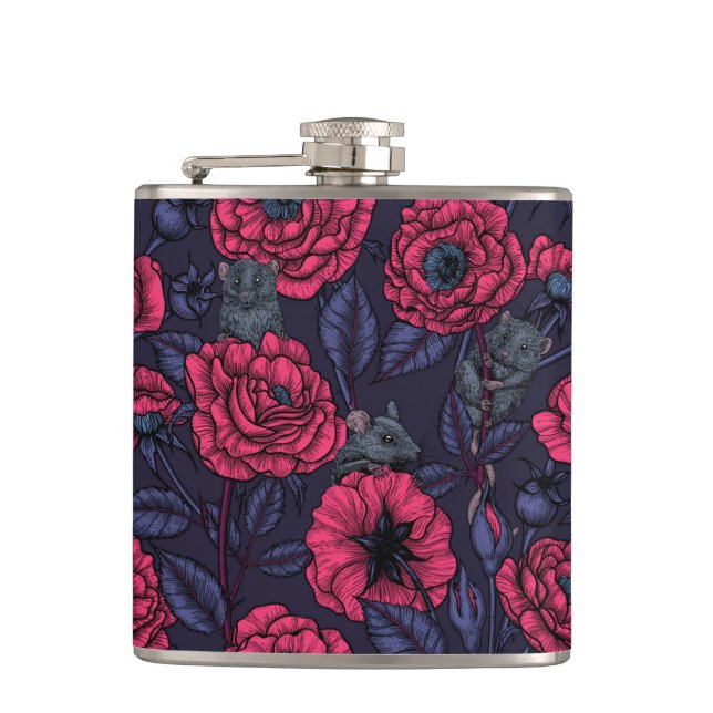 The mice party flask (Front)