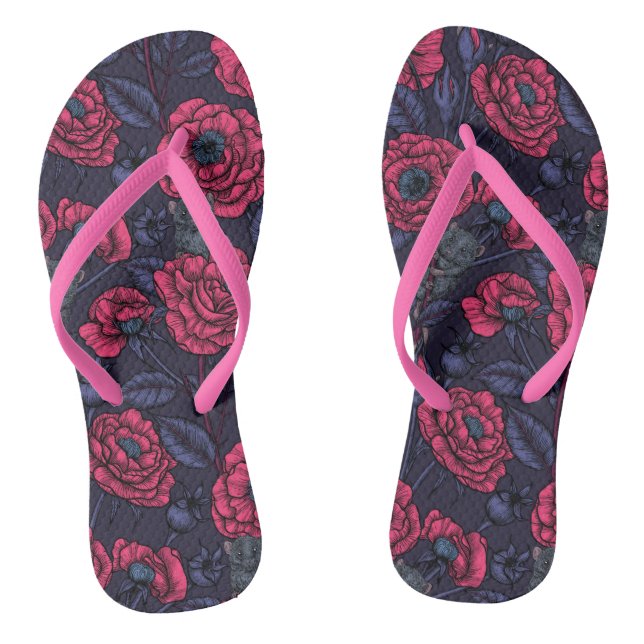 The mice party flip flops (Footbed)