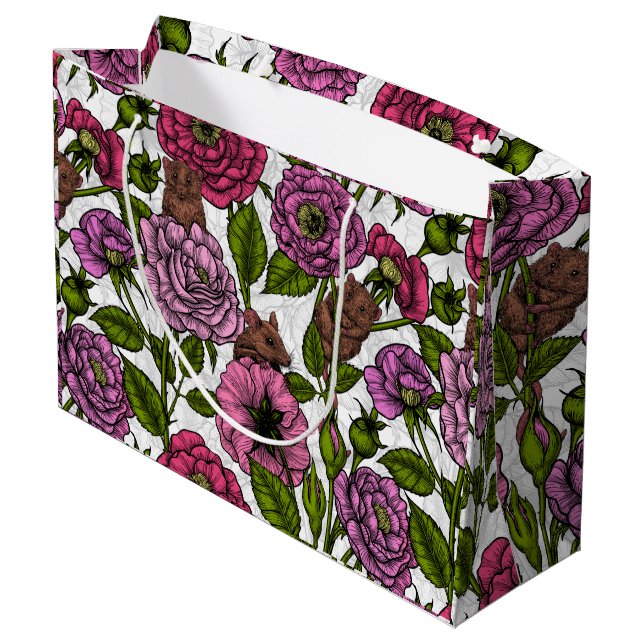 The mice party large gift bag (Back Angled)