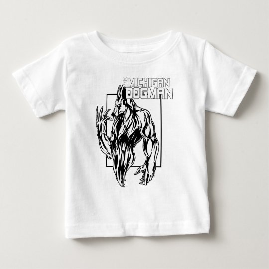 The Michigan Dogman Baby T-Shirt | Zazzle.com