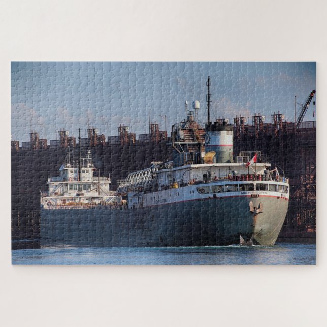 The Michipicoten Ship, Two Harbors Minnesota Jigsaw Puzzle (Horizontal)