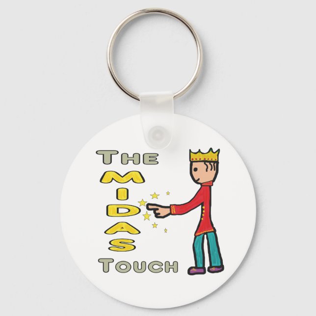 The Midas Touch Keychain (Front)