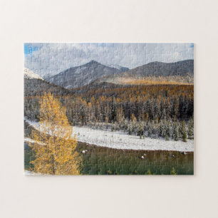 The Middle Fork Of The Flathead River Jigsaw Puzzle