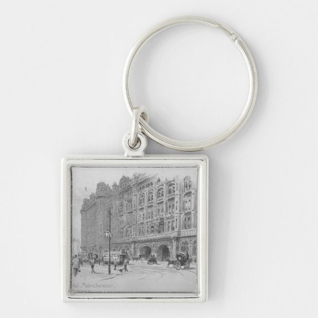 The Midland Hotel, Manchester, c.1910 Keychain (Front)