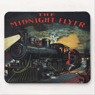 The Midnight Flyer Train Mousepad