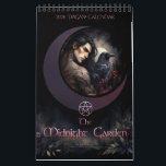 The Midnight Garden 2026 Pagan Calendar<br><div class="desc">2026 Pagan Calendar featuring fantasy art on a pagan witch theme, with gothic males in a nature setting including animals. Pagan-Wiccan events and full moons included. All artwork created by me.</div>