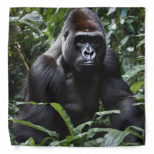 The Midnight Gorilla King: Monarch of the Forest Bandana