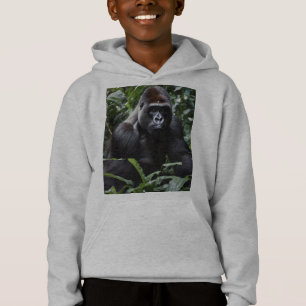 The Midnight Gorilla King: Monarch of the Forest Hoodie
