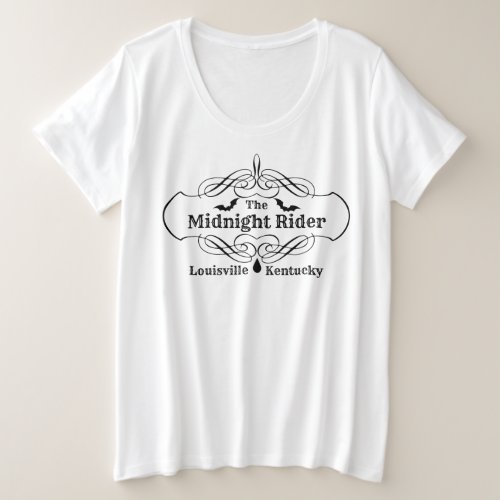 The Midnight Rider Plus Size T_Shirt