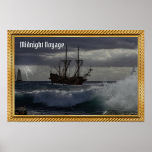 The Midnight Voyage in the Moonlight Poster